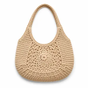 Bolsas e mochilas de crochê