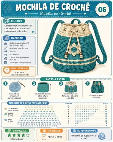 Receita de mochila